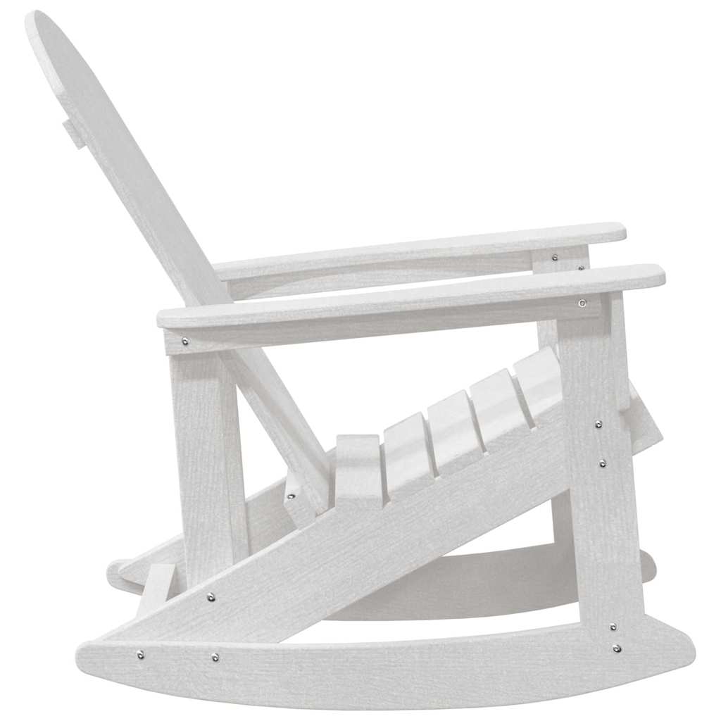 Adirondack ljuljačke 2 pcs Bijelo HDPE