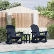 Adirondack ljuljačke 2 pcs Mornarsko plava HDPE