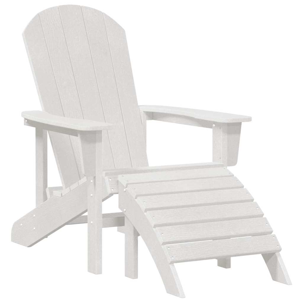 Vrtna stolica 3 pcs Bijelo Polietilen