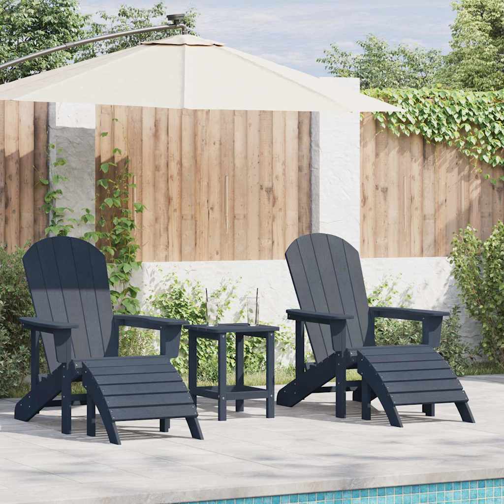 Vrtna stolica 2 pcs 83 x 74 x 92 cm Polietilen
