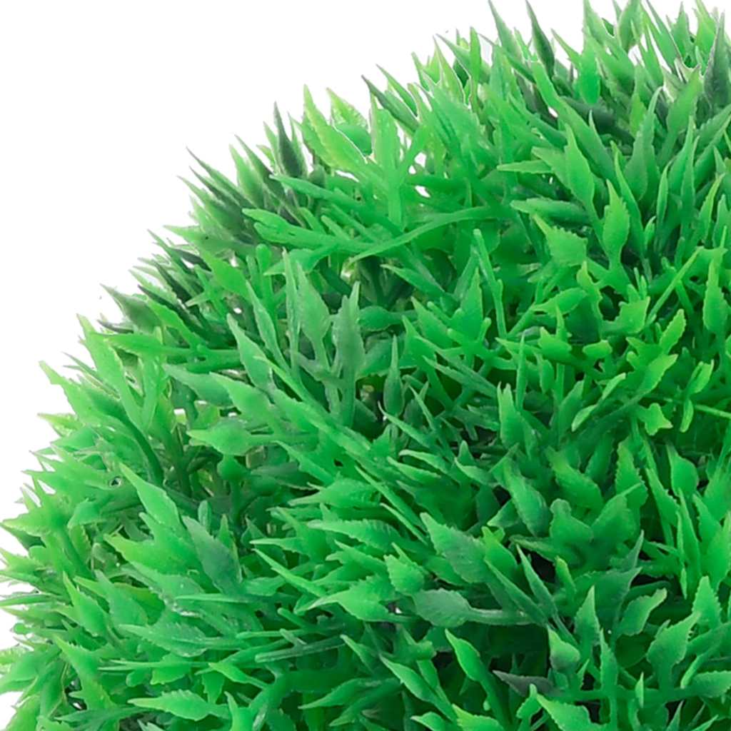 Umjetne kugle od šimšira s LED svjetlima 4 kom zelene 12 cm