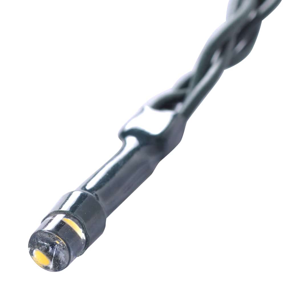 Umjetne kugle od šimšira s LED svjetlima 2 kom zelene 27 cm