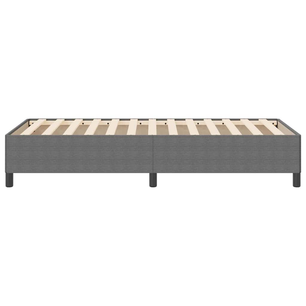 Krevet s opruga kutije Svijetlo siva 80 x 200 cm