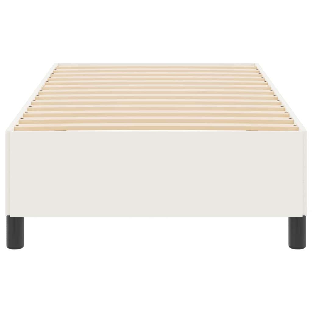 Krevet s opruga kutije Krem 90 x 200 cm Kordura tekstil
