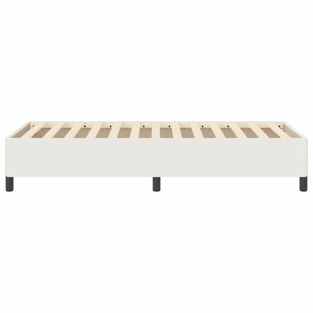 Krevet s opruga kutije Krem 90 x 200 cm Kordura tekstil