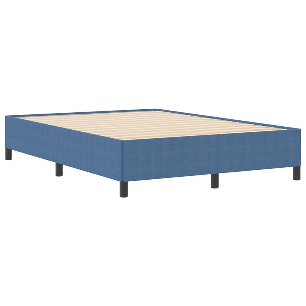 Krevet s opruga kutije Plava 140 x 200 cm Kordura tekstil