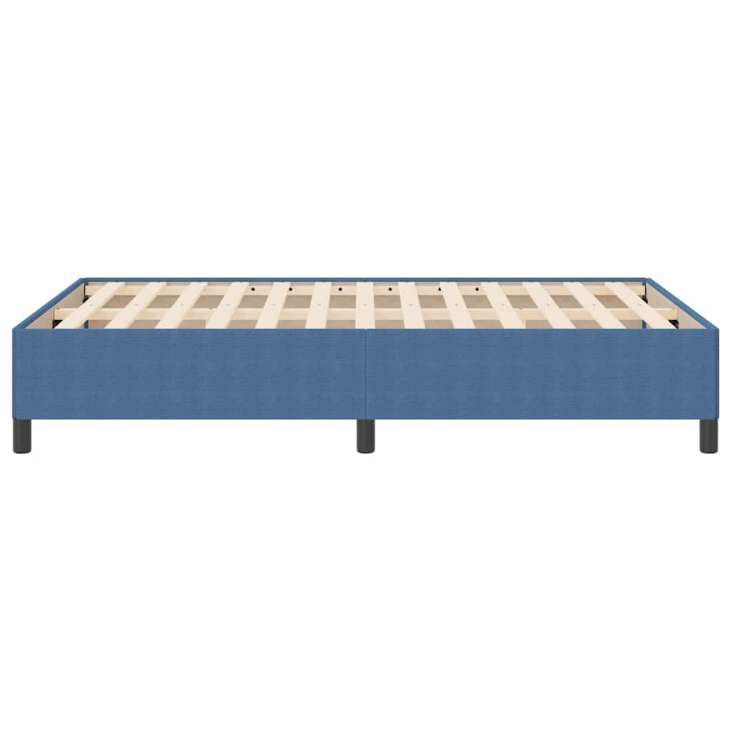 Krevet s opruga kutije Plava 140 x 200 cm Kordura tekstil