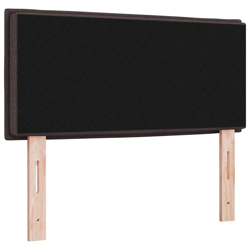 Uzglavlje Tamno smeđa 90 cm tkanina