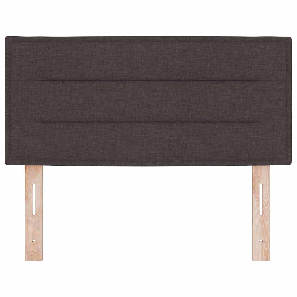 Uzglavlje Tamno smeđa 90 cm tkanina