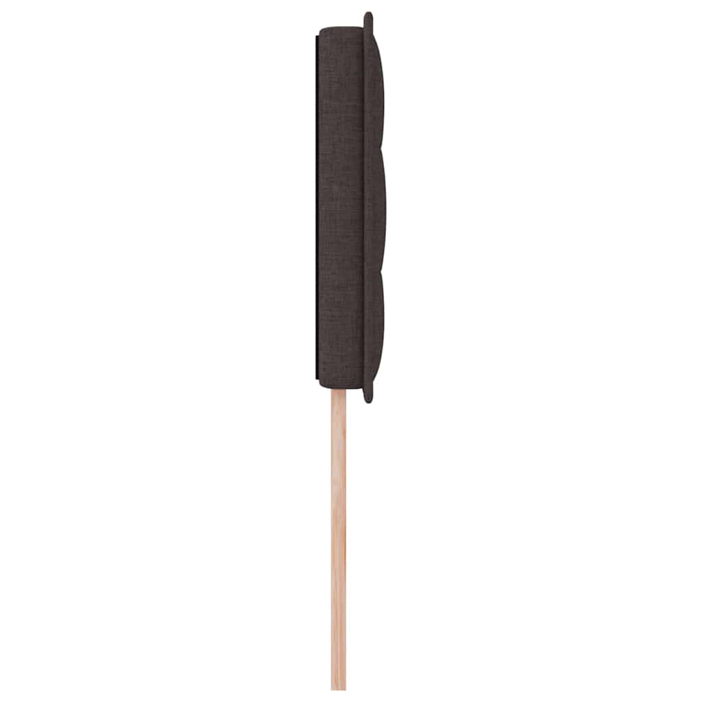 Uzglavlje Tamno smeđa 90 cm tkanina
