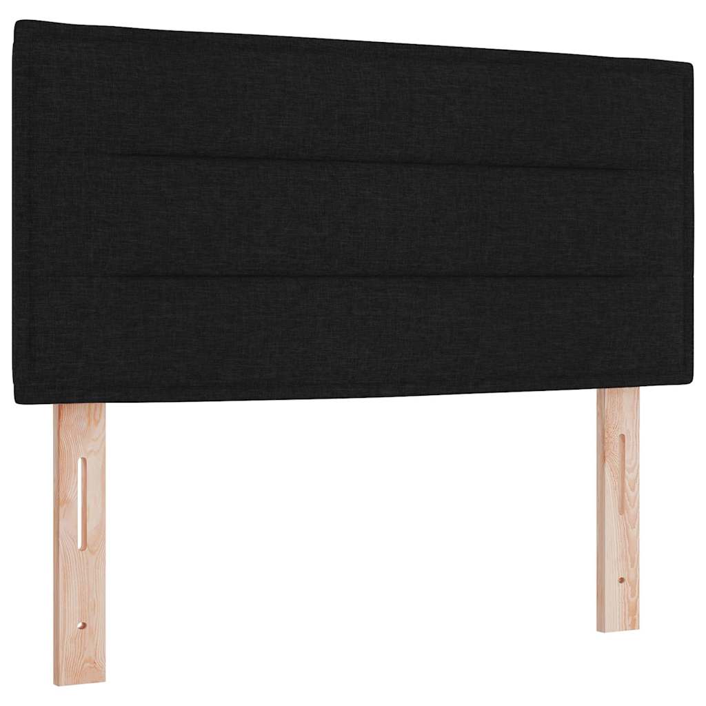Uzglavlje Crna 100 cm tkanina