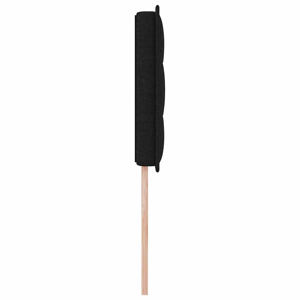 Uzglavlje Crna 100 cm tkanina
