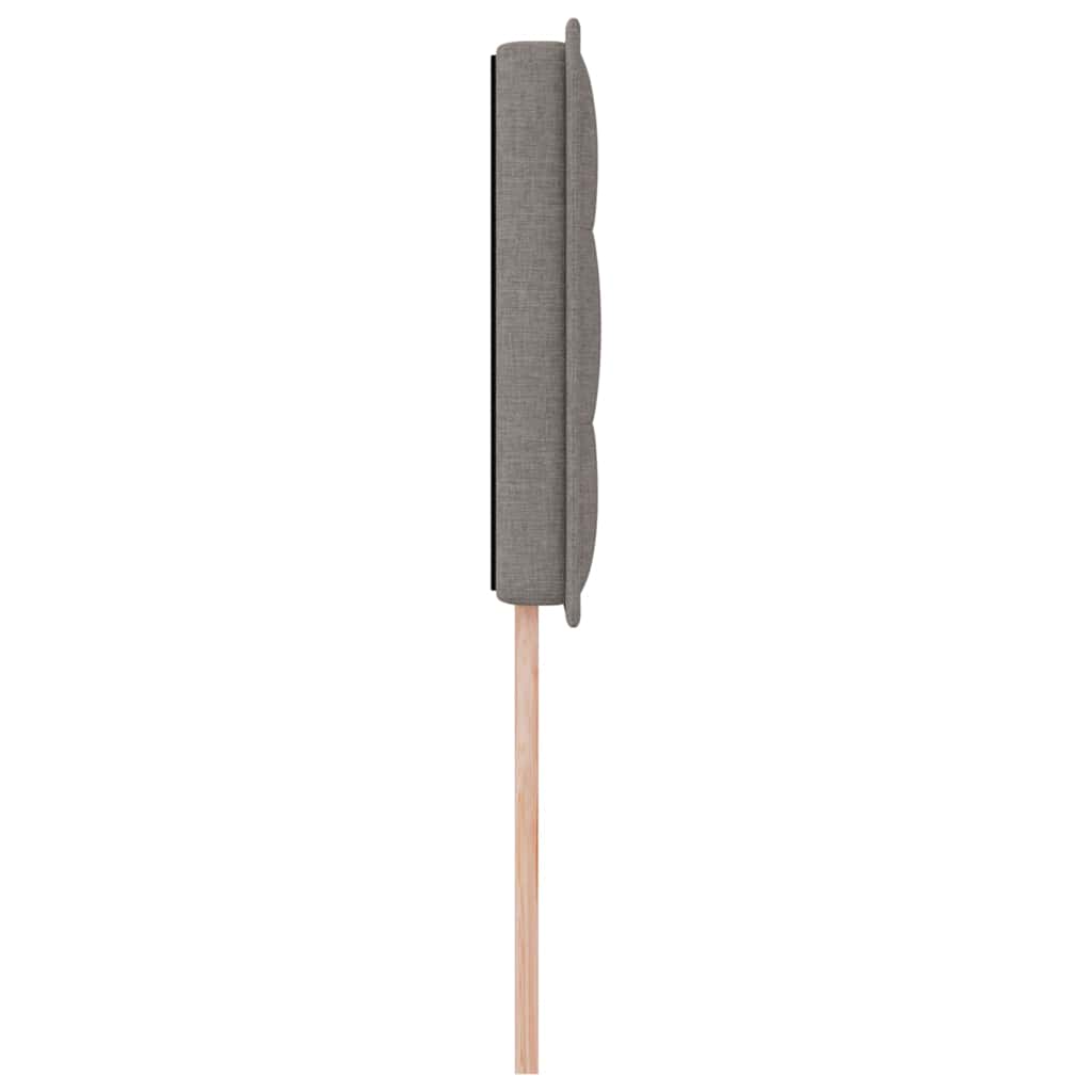 Uzglavlje Sivo-smeđa 100 cm tkanina