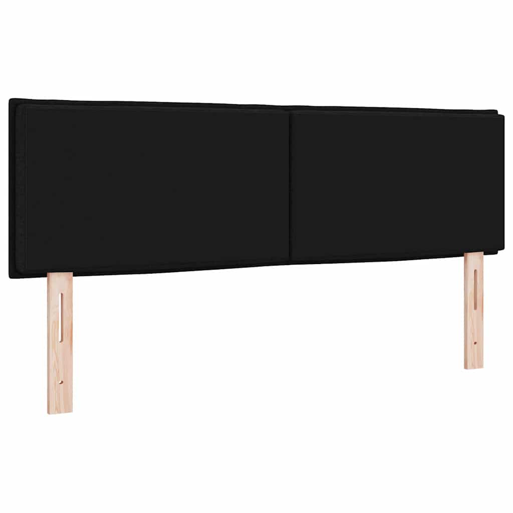 Uzglavlje Crna 160 cm tkanina