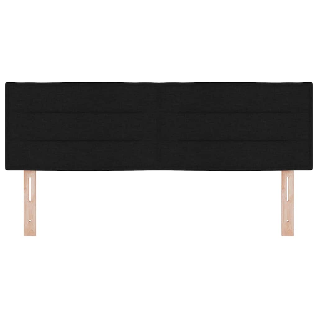 Uzglavlje Crna 160 cm tkanina