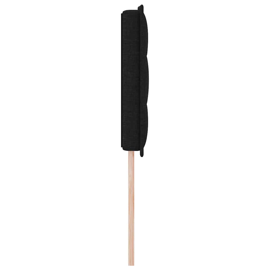 Uzglavlje Crna 160 cm tkanina