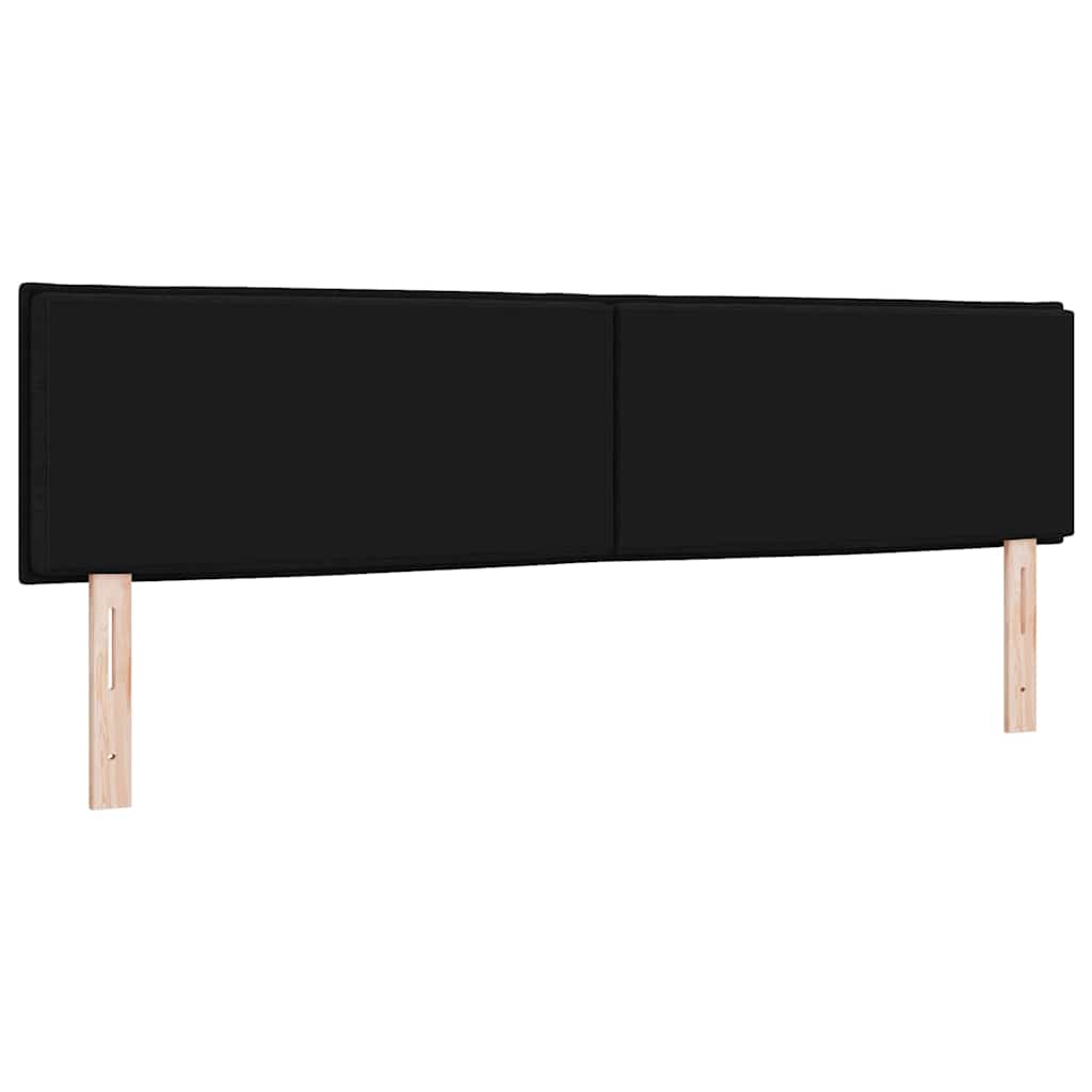 Uzglavlje Crna 180 cm tkanina