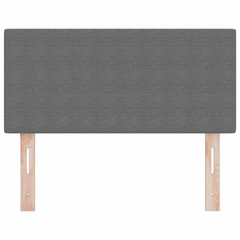 Uzglavlje Svijetlo siva 80 cm Kordura tekstil