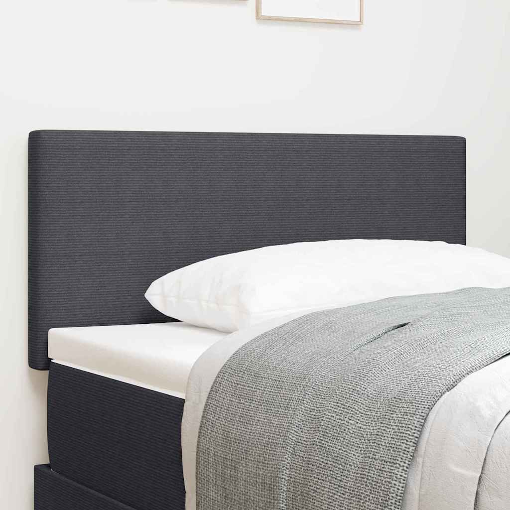 Uzglavlje Tamno siva 90 cm Kordura tekstil