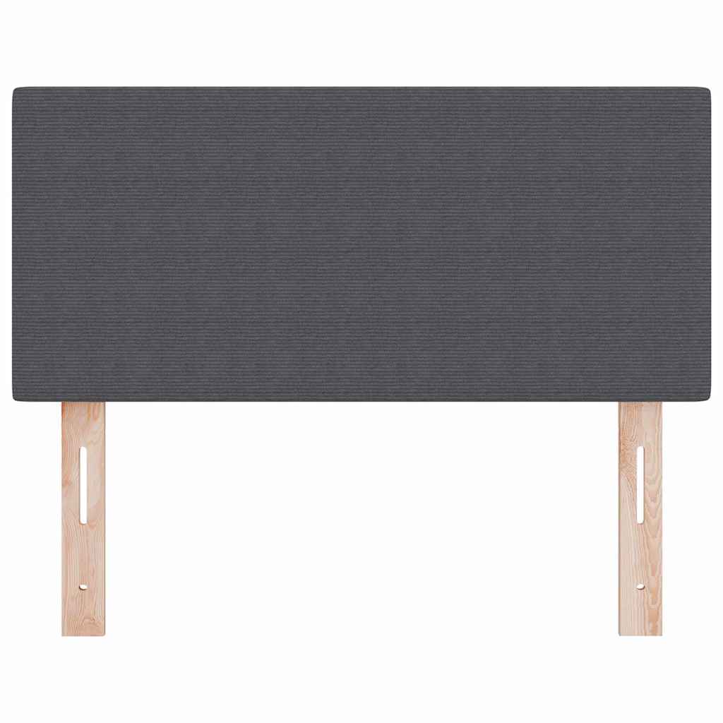 Uzglavlje Tamno siva 90 cm Kordura tekstil