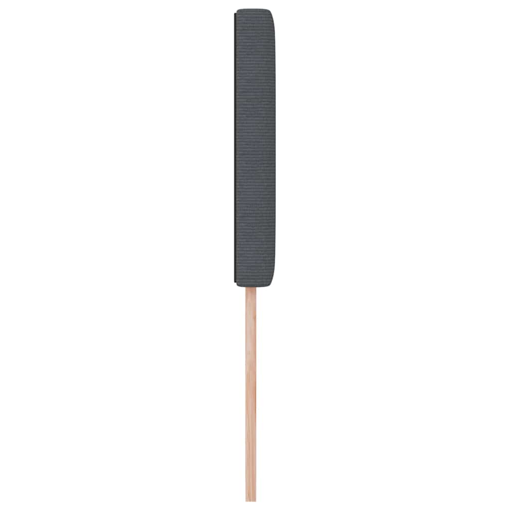 Uzglavlje Tamno siva 90 cm Kordura tekstil
