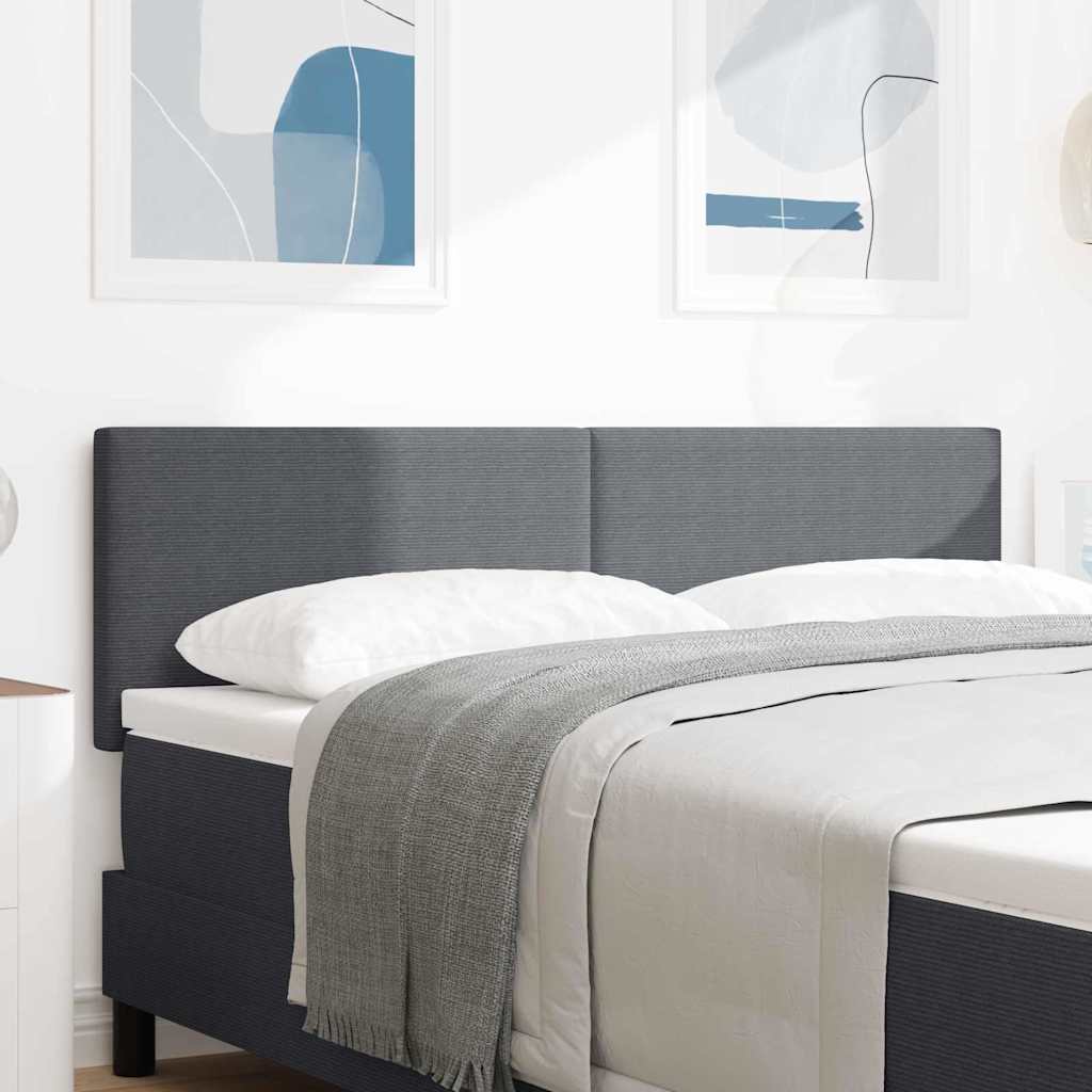 Uzglavlje Tamno siva 160 cm Kordura tekstil