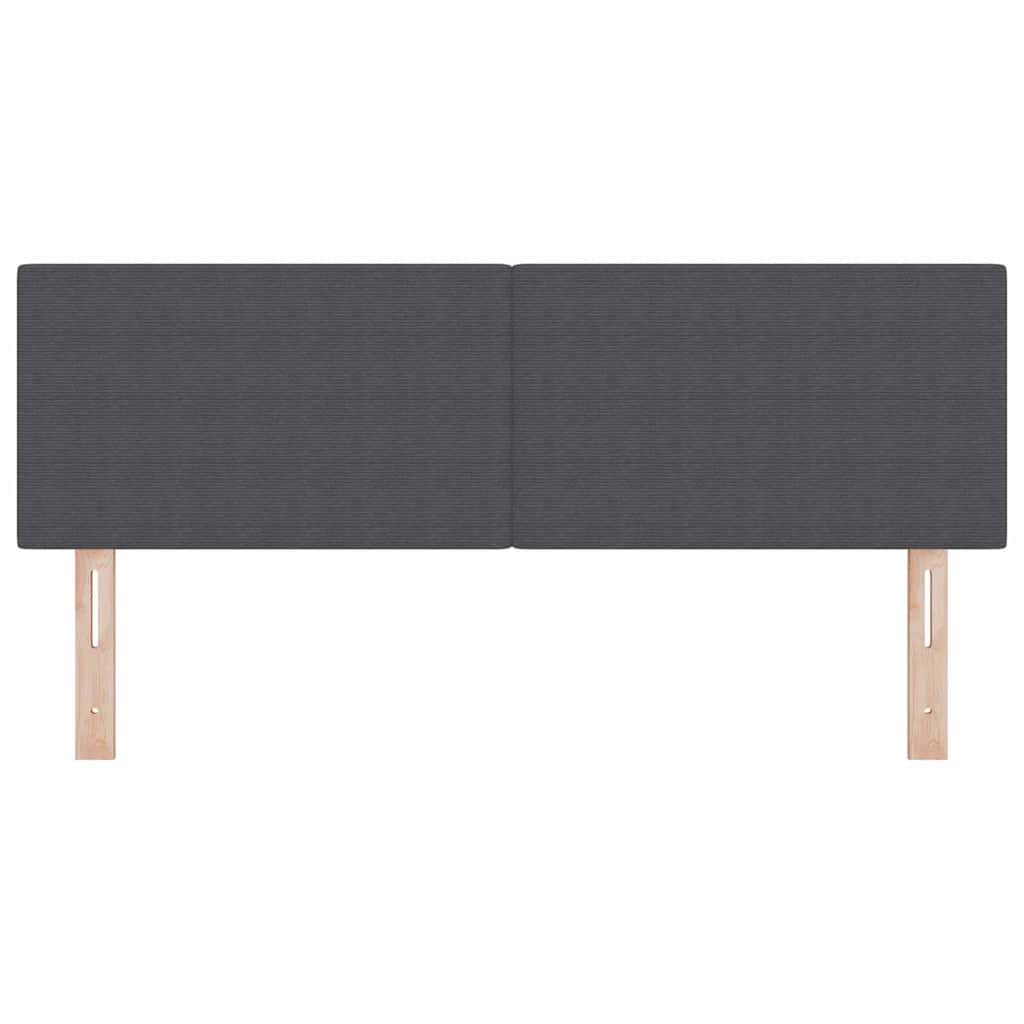 Uzglavlje Tamno siva 160 cm Kordura tekstil