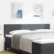 Uzglavlje Tamno siva 180 cm Kordura tekstil