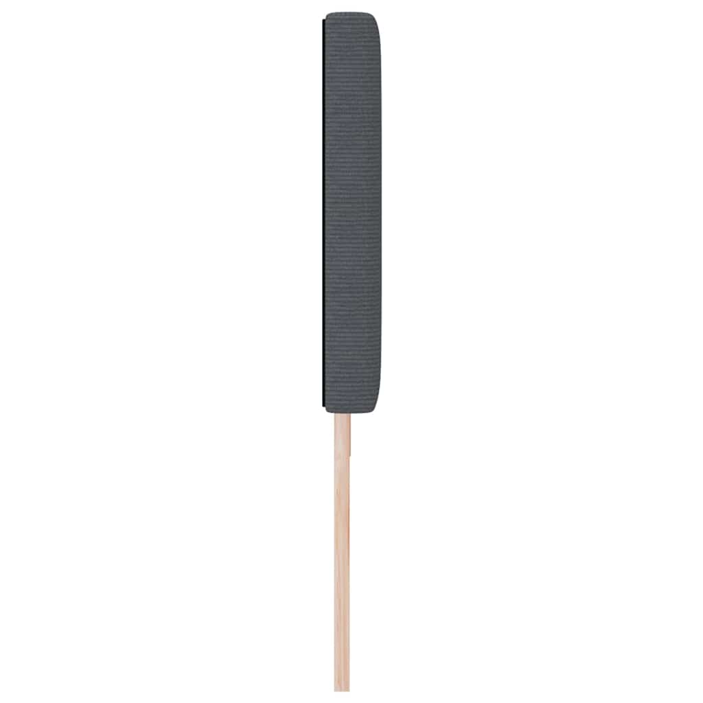 Uzglavlje Tamno siva 180 cm Kordura tekstil