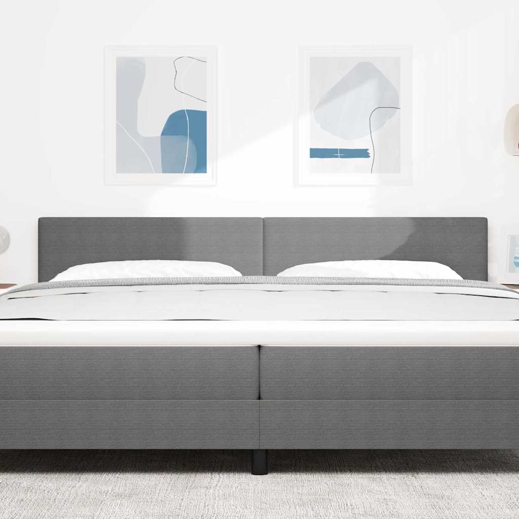 Uzglavlje Svijetlo siva 200 cm Kordura tekstil