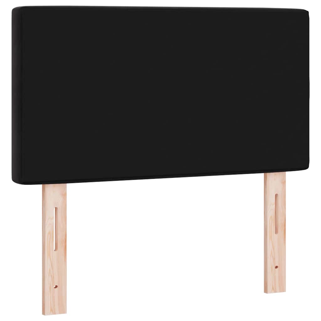 Uzglavlje Crna 80 cm Baršun