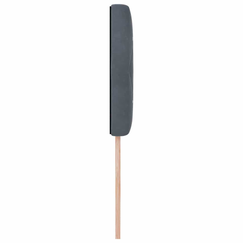Uzglavlje Tamno siva 90 cm Baršun