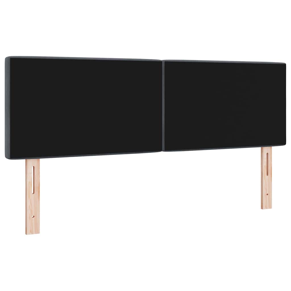 Uzglavlje Tamno siva 144 cm Baršun