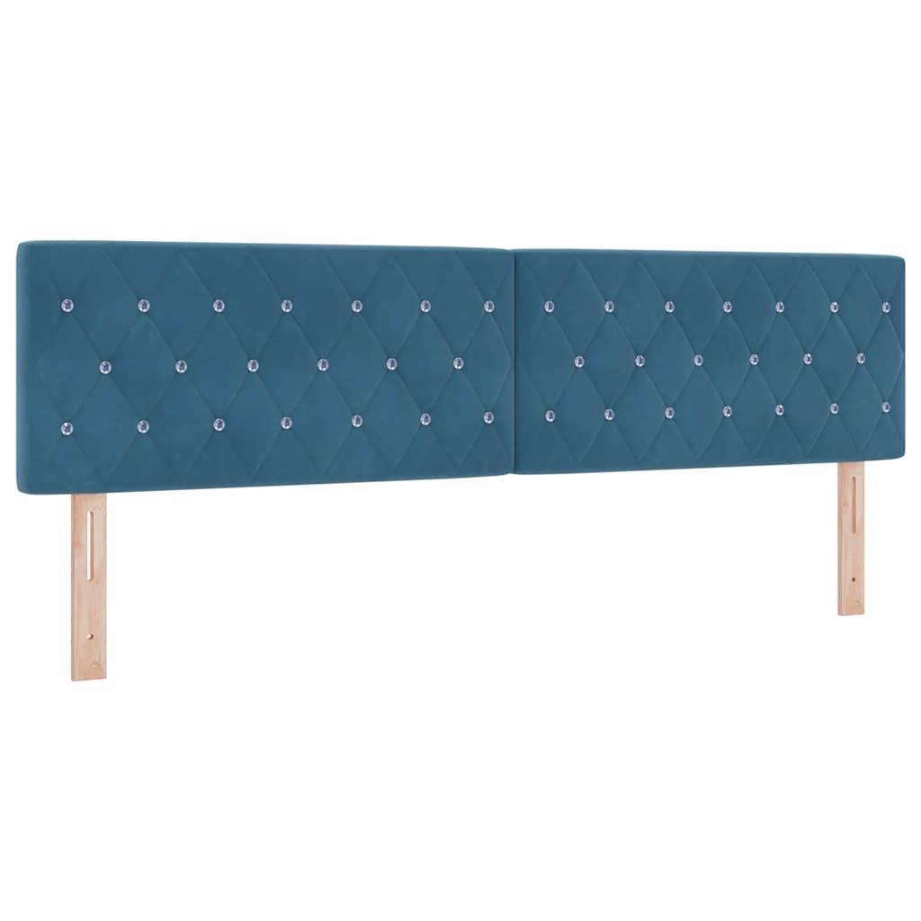 Uzglavlje Tamno plava 180 cm Baršun