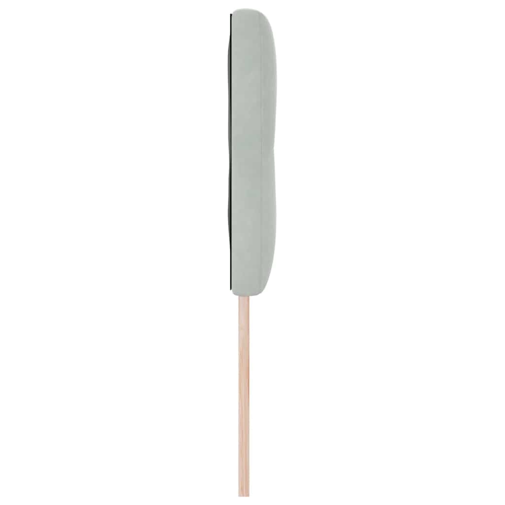 Uzglavlje Svijetlo siva 144 cm Baršun