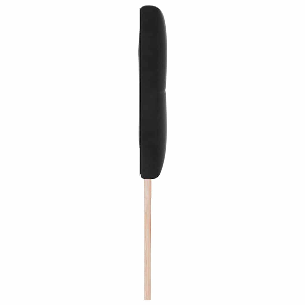 Uzglavlje Crna 180 cm Baršun