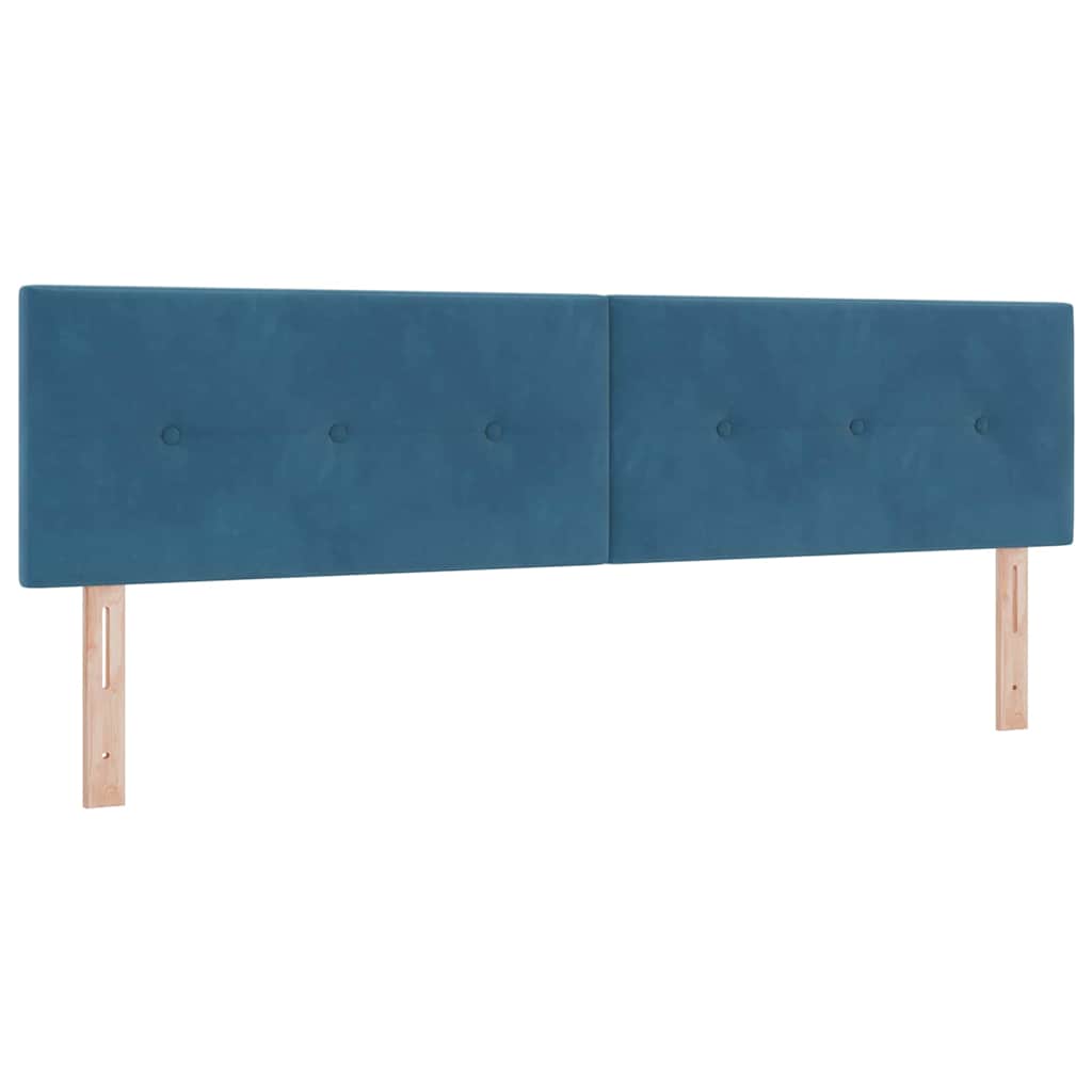 Uzglavlje Tamno plava 180 cm Baršun