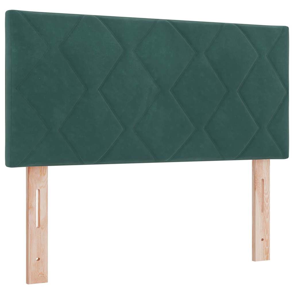 Uzglavlje Tamnozelena 90 cm Baršun