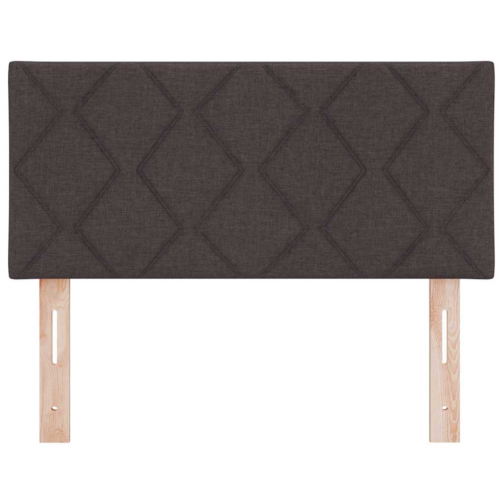 Uzglavlje Tamno smeđa 100 cm tkanina