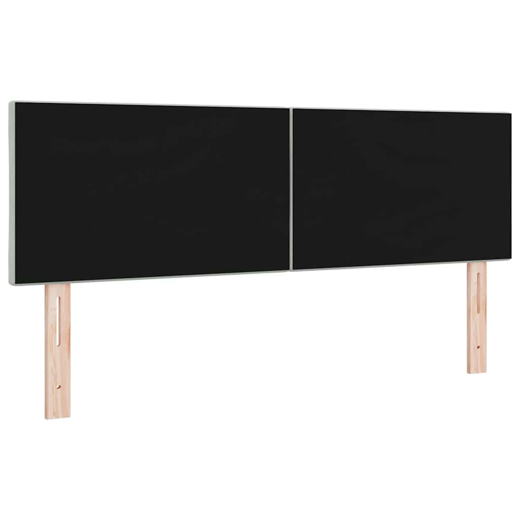 Uzglavlje Svijetlo siva 144 cm Baršun