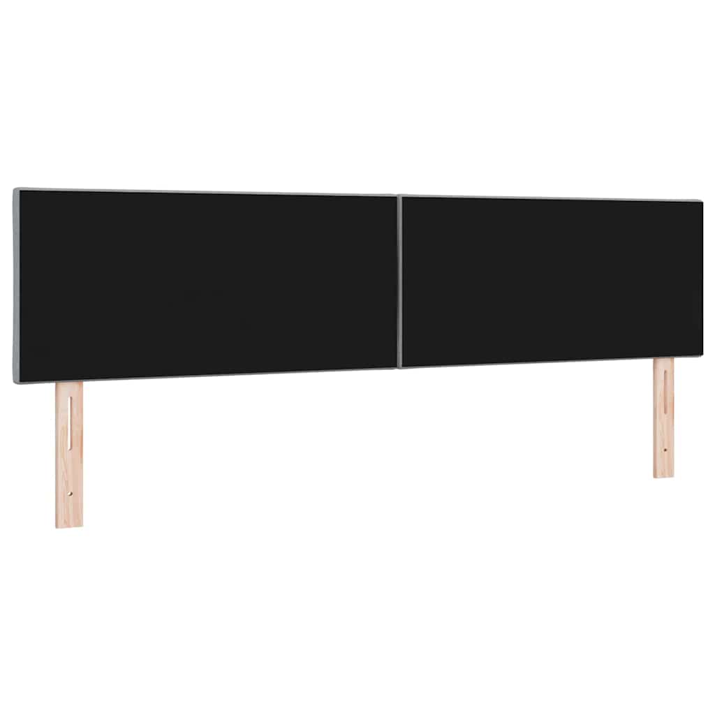 Uzglavlje Svijetlo siva 180 cm tkanina