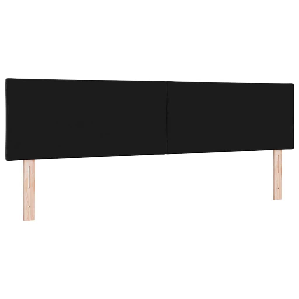 Uzglavlje Crna 180 cm Baršun