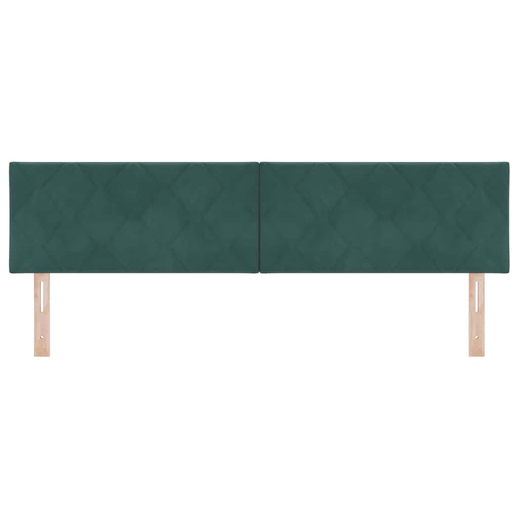 Uzglavlje Tamnozelena 180 cm Baršun