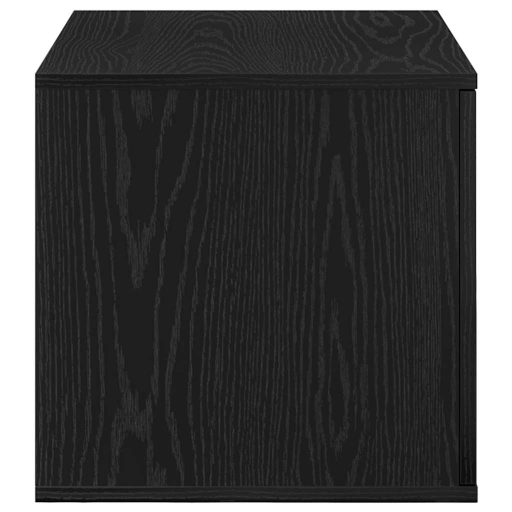 Ormarić za pohranu 2 pcs Crni hrast 127 x 41 x 40 cm