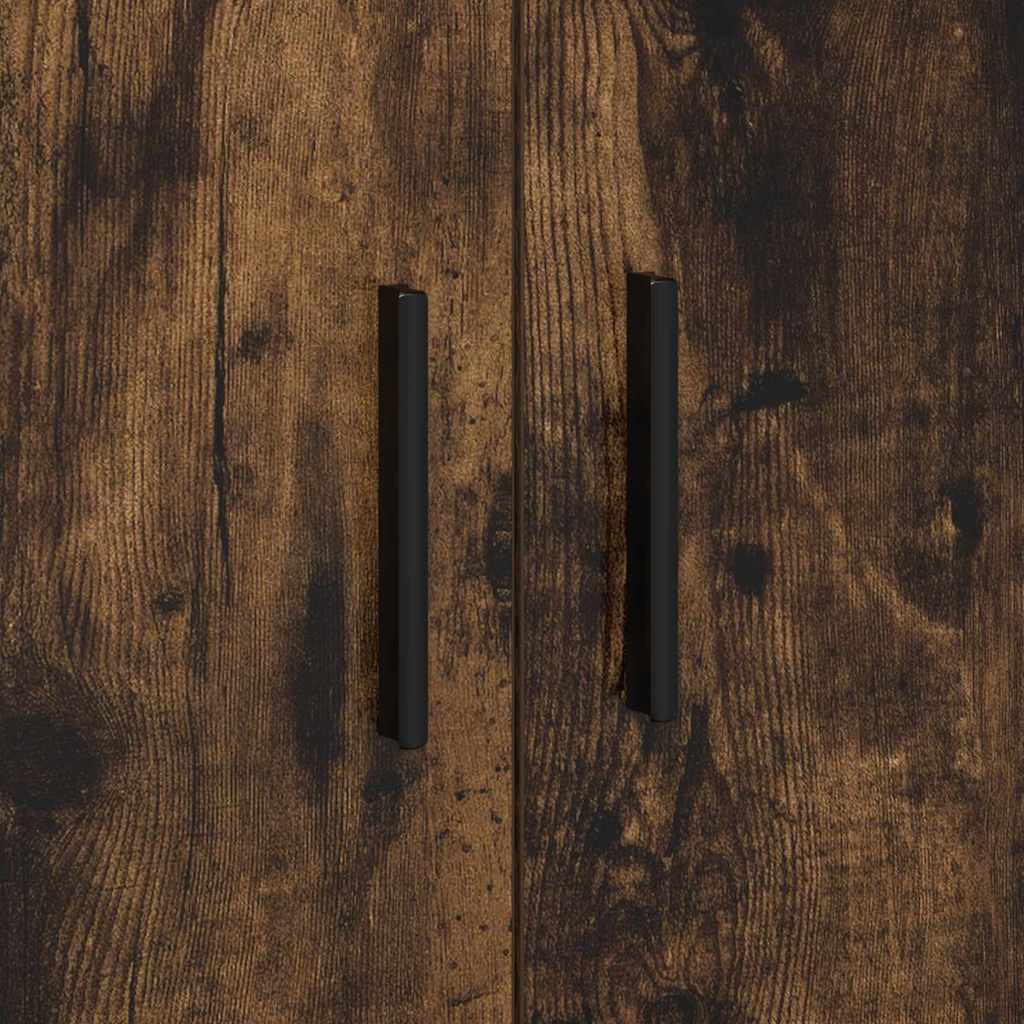Ormarić za pohranu 2 pcs Dimljeni hrast 127 x 41 x 40 cm