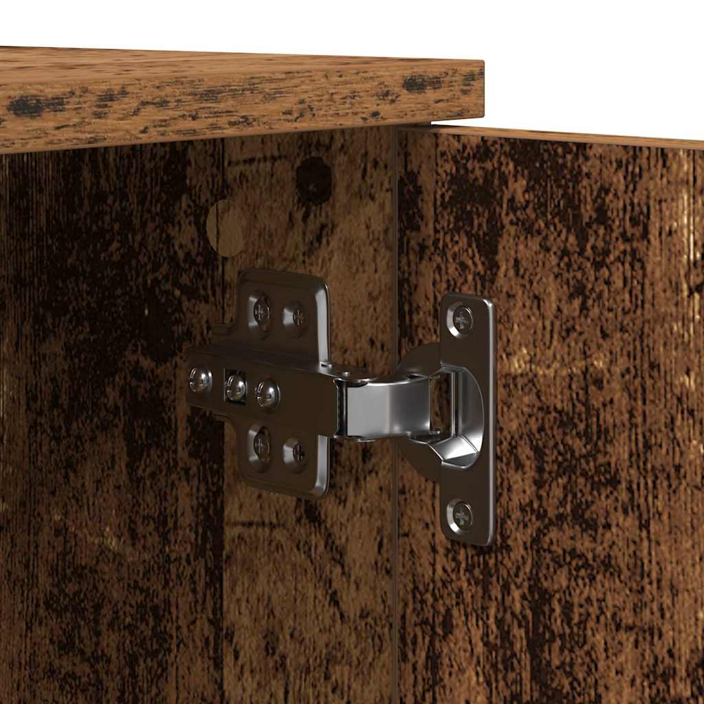Ormarić za pohranu 2 pcs Staro drvo 127 x 41 x 40 cm