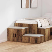 Ormarić za pohranu 2 pcs Staro drvo 127 x 41 x 40 cm