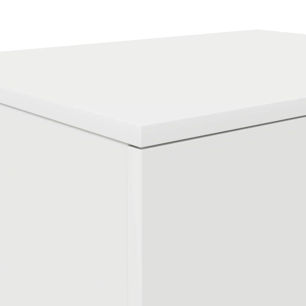 Ormarić za pohranu 2 pcs Bijelo 118 x 41 x 40 cm