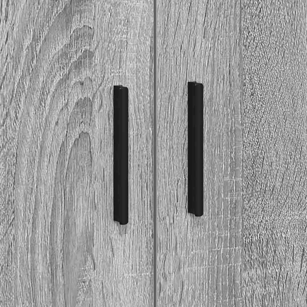 Ormarić za pohranu 2 pcs Siva Sonoma 118 x 41 x 40 cm