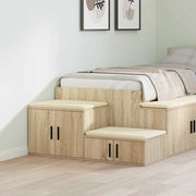 Ormarić za pohranu 2 pcs Sonoma hrast 108 x 41 x 40 cm